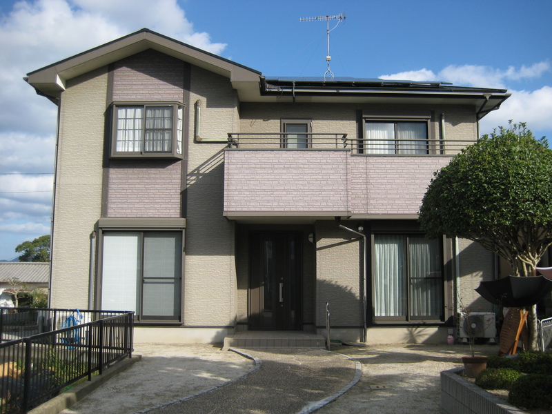 西区Nさま邸　塗装工事完了！160731