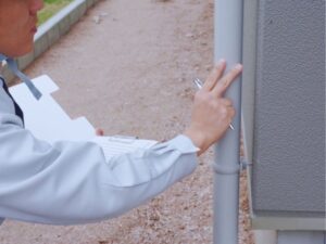 雨樋の劣化調査